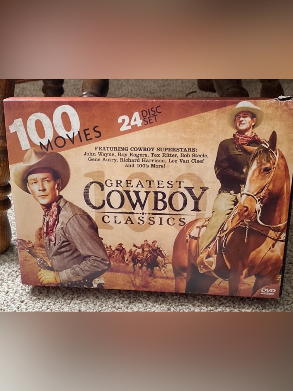 Greatest Cowboy Classics 24-DVD DVD Set